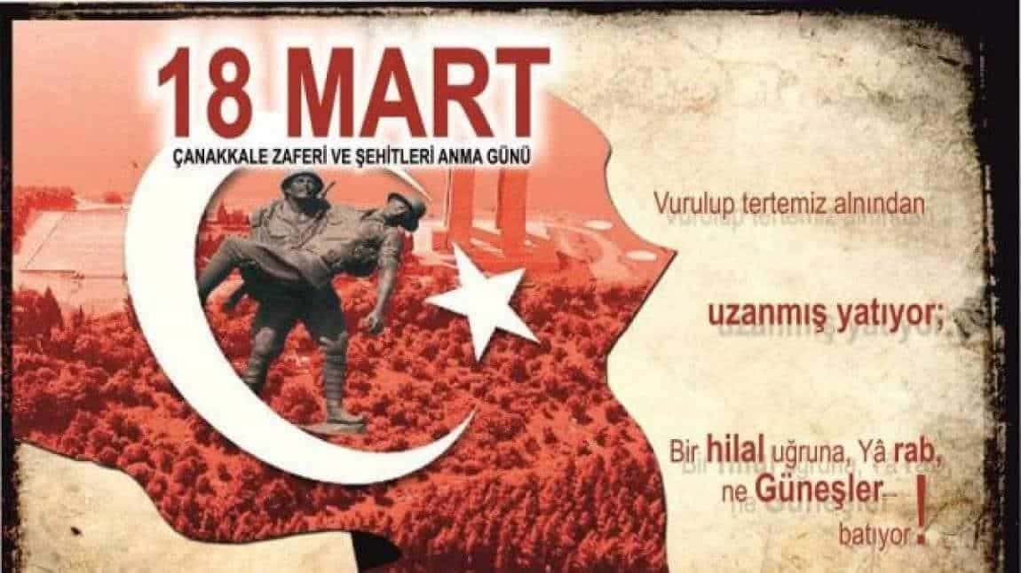 18 MART ÇANAKKALE ZAFERİ VE ŞEHİTLERİ ANMA PROGRAMI